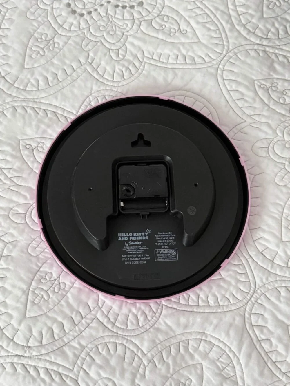 Sanrio Hello Kitty & Friends Pink Wall Clock